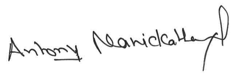 Unterschrift Manickathan